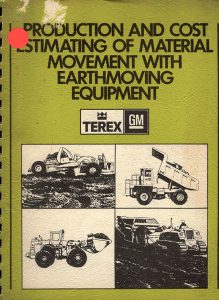 Production and cost estimating of material movement with earthmoving equipment